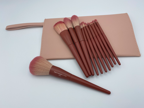 YAOUNDE 11 Piece Luxe Brushes Set With Bag